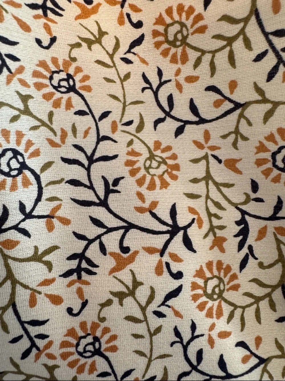 NWT Tory Burch Frances Floral Silk Straight-Leg Pants Daisy New Ivory Sz 12